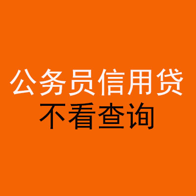 陆良公务员信用贷款